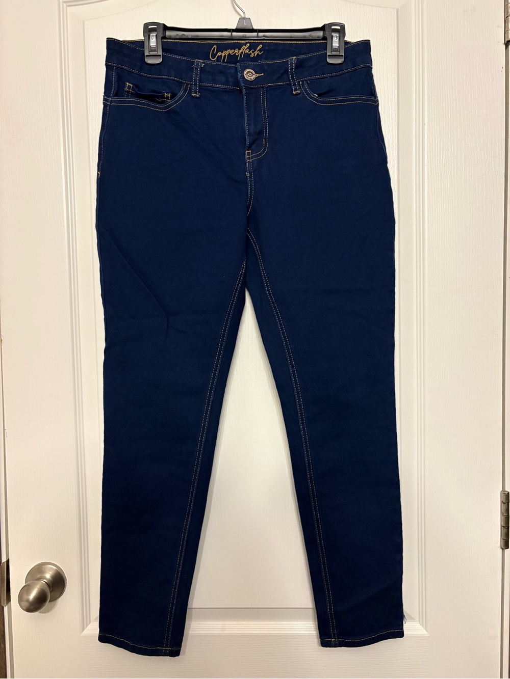 Copperflash Women's Curvy Ankle Skinny Jeans